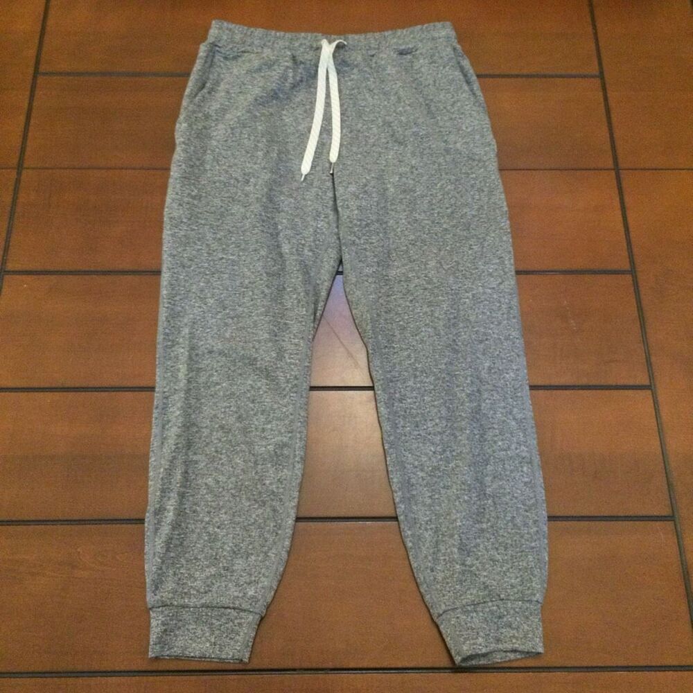 Vuori performance jogger heathered gray xs
